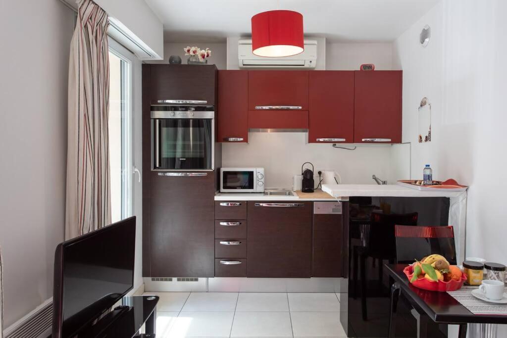 L18 Central Parking Terrace Ac 10Mins Walk To Beaches Ницца Экстерьер фото